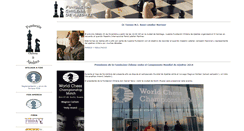 Desktop Screenshot of fundaciondeajedrez.cl
